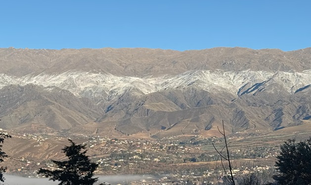 Tafí del Valle amaneció de blanco: frío extremo y garrotillo en los cerros